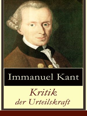 cover image of Kritik der Urteilskraft